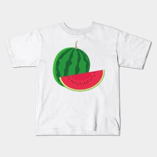 Watermelon Tropical Fruit Kids T-Shirt